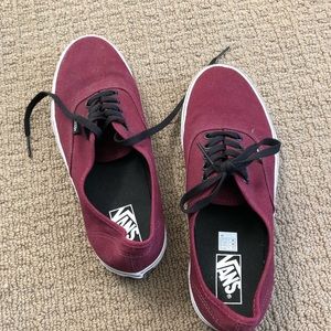 Men’s Maroon Vans